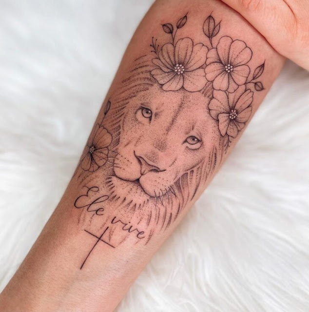 Tatuagem Leão - 108 ideias para se inspirar