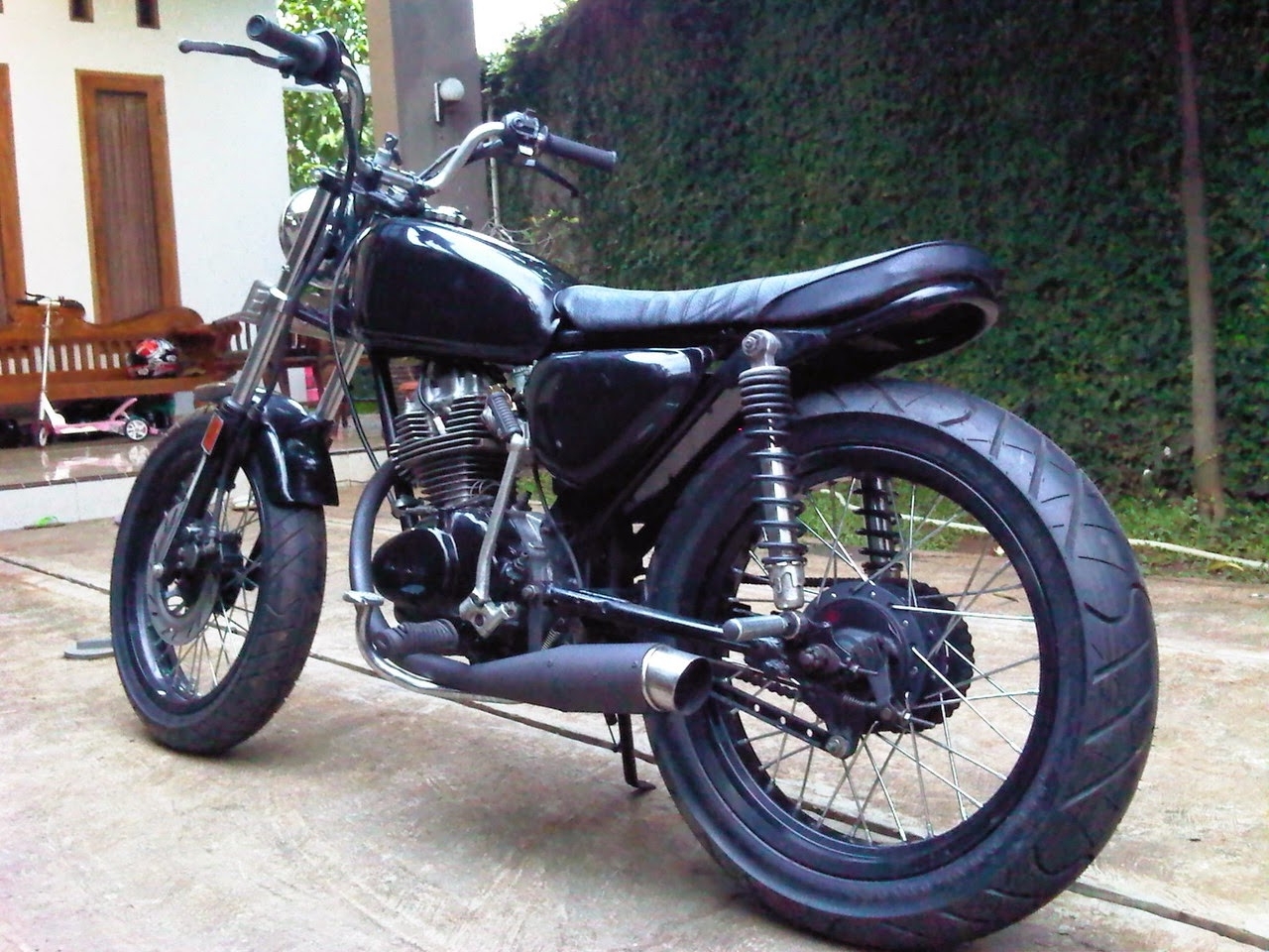 107 Modif Motor Cb 100 Terbaru Modifikasi Motor Honda CB Terbaru