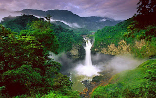 imagen  catarata de ecuador