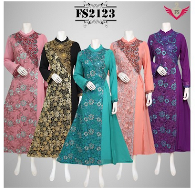 15 Contoh Model Baju Lebaran 2021 Muslim Batik  
