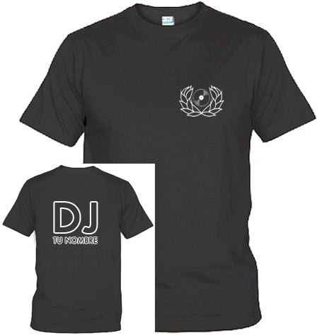 Light Design Camisetas Camiseta DJ Personalizada