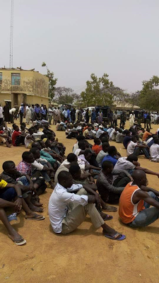 Nigerian Police arrests over 150 suspected political thugs in Bauchi State