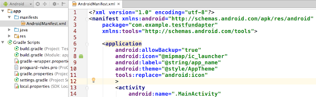 Image ic_launcher manifest merge conflict by KosalGeek.com