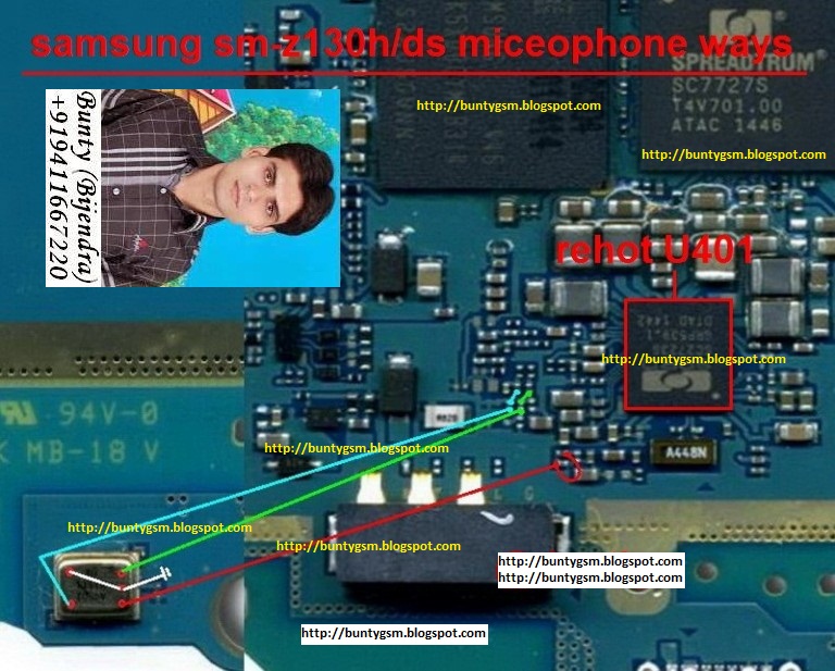 Samsung Z1 Sm Z130h Mic Ways Microphone Jumper Solution Mobile Repairing Institute Imet In Meerut Mobile Repairing Course In Meerut