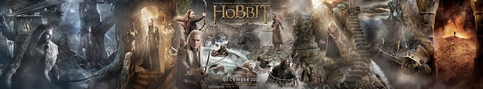 The Hobbit: The Desolation of Smaug Tapestry Poster