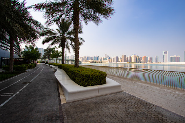 Abu Dhabi promenade