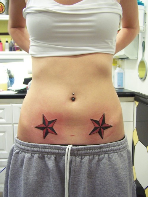 Nautical Star Tattoos, Designs