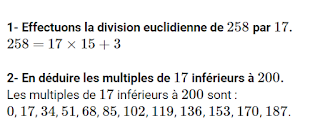 Corrigées des exercices du manuel scolaire 1ere - Activités numériques I