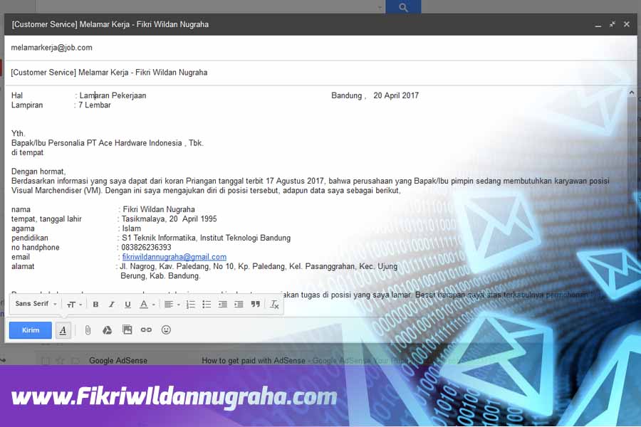 Cara Mengirim Lamaran CV Lewat Email Mudah Diterima Kerja