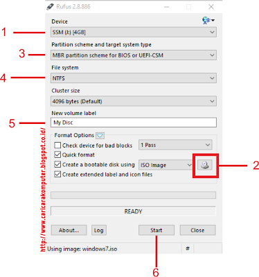 Cara Mudah Membuat Bootable Flashdisk dengan Rufus