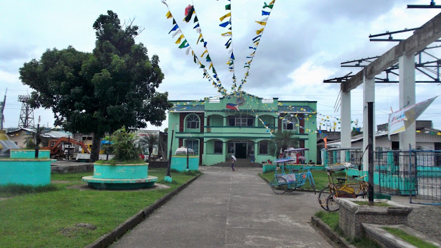 forntal view of the Balangiga Municipal Hall