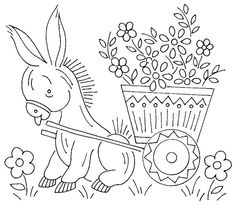 Get free and printable Funny Donkey Coloring Pages