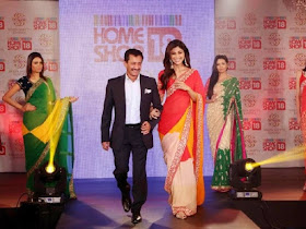 HomeShop18 Launches Designer Sarees By Shilpa Shetty Kundra