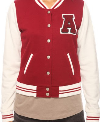 100% AUTHENTIC FOREVER 21 KNIT LETTERMAN JACKET
