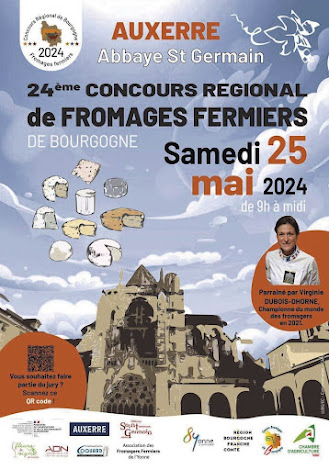 concours régional de fromages fermiers de Bourgogne 2024