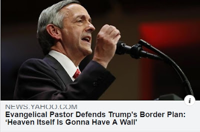 evangelical pastor defends trump border wall: heaven is going to have a wall