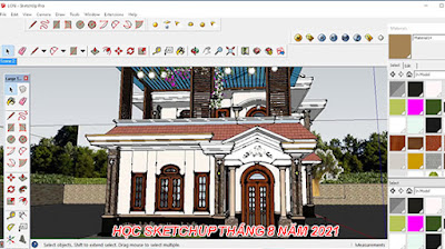 Học sketchup tháng 8