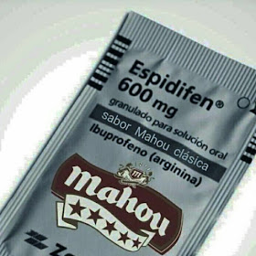 Espidifen, 600 mg, sabor Mahou clásica