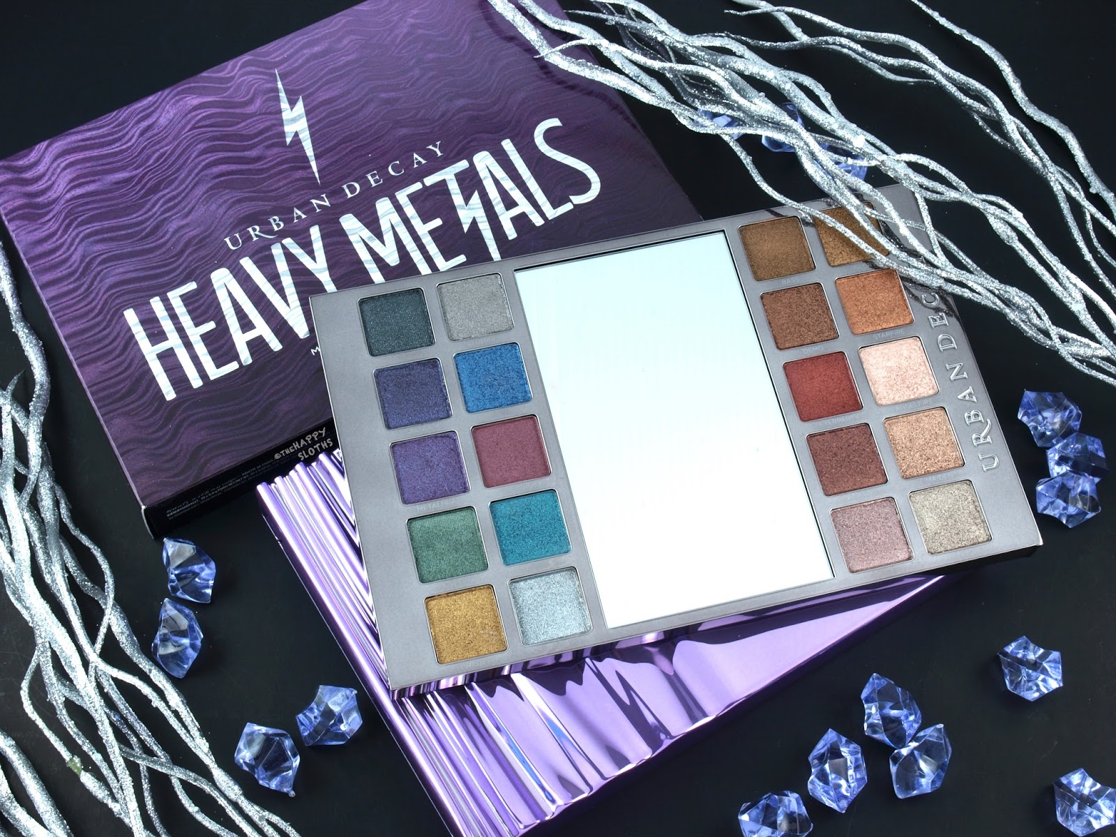 Urban Decay Heavy Metals Metallic Eyeshadow Palette: Review and Swatches
