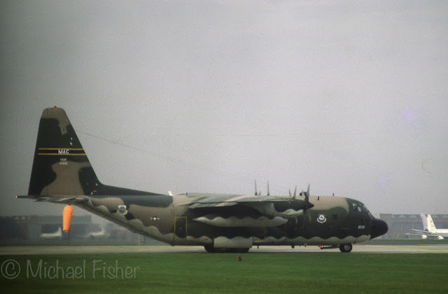 74-1690 C-130H USAF Mildenhall 1978