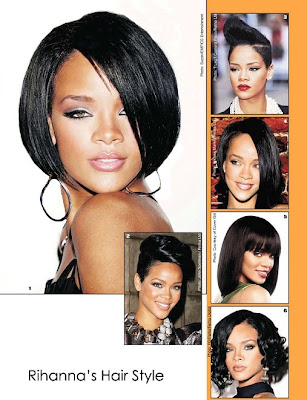 rihanna hairstyles. Rihanna Hair Styles