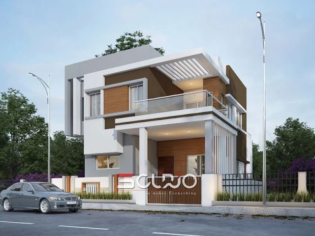 Modern Bungalow Elevation Design