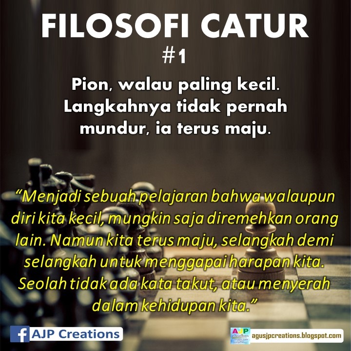 9 Kata-Kata Bijak Filosofi Catur  AJP Creations