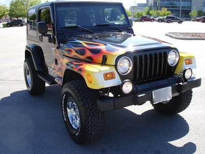 Jeep wrangler Airbrush