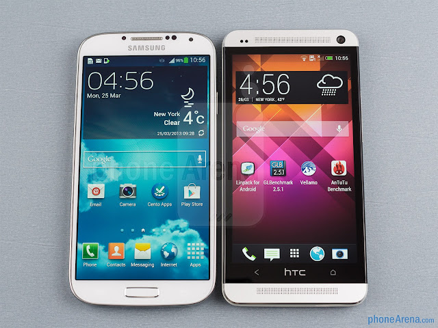 Samsung Galaxy S4 vs HTC One-full Review