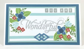 Stamped you are wonderful card