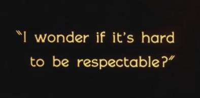 intertitle respectability