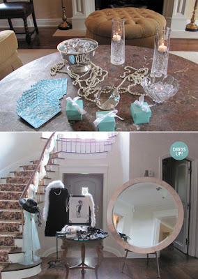 Breakfast at Tiffany bridal shower decor