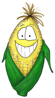 cartoon corn clipart