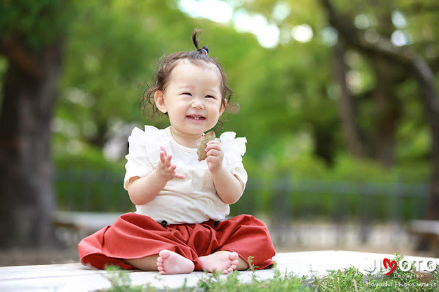 １歳のお誕生日のロケーション撮影