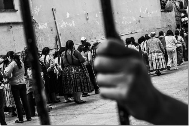 Mujeres en la cárcel en Bolivia