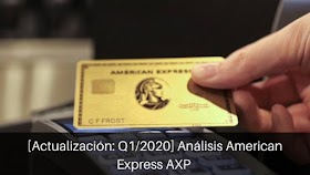 [Actualización: Q1/2020] Análisis American Express AXP 