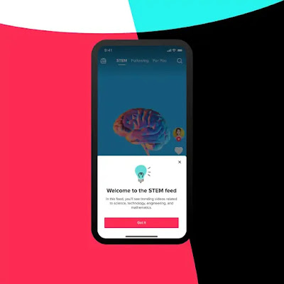 TikTok adds a new feed with science and math content