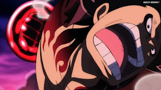 ワンピースアニメ 1017話 ルフィ ギア4 バウンドマン かっこいい Luffy Gear 4 Bound man | ONE PIECE Episode 1017