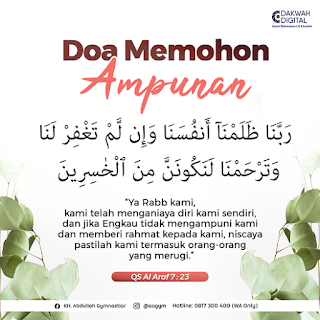 Doa Memohon Ampunan