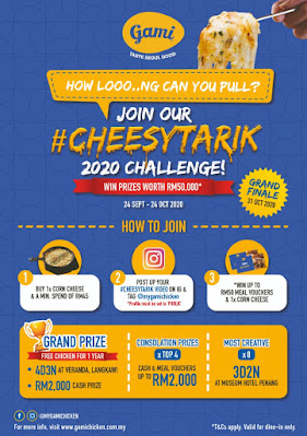 Gami Chicken - Taste Seoul Good And #CheesyTarik 2020 Challenge