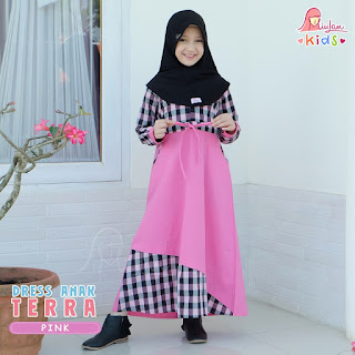 Dress Anak Terra Miulan Pink