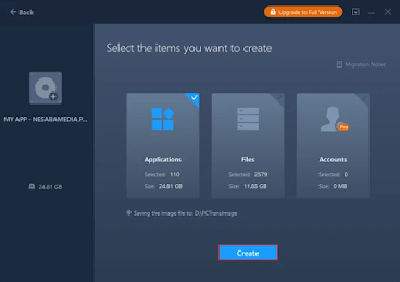 Restore Backed Up Apps