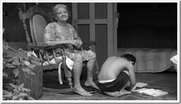 Abuela y nieto