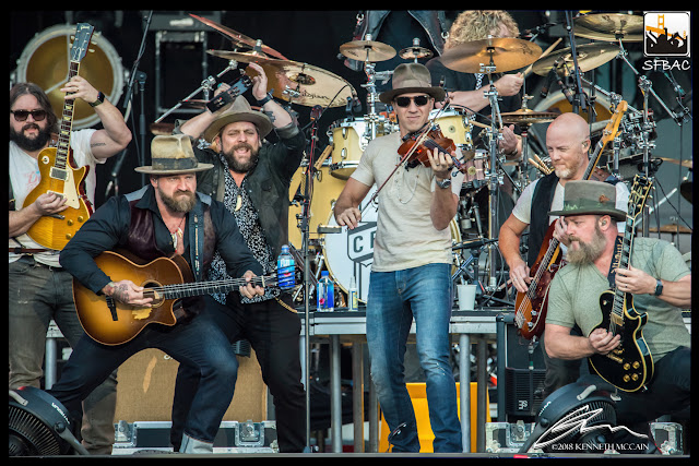 The Zac Brown Band @ AT&T Park (Photo: Ken McCain)