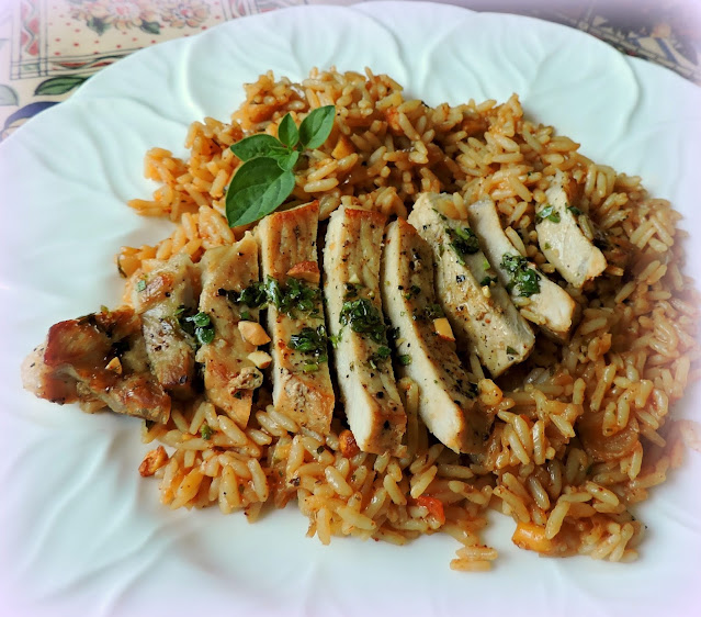 Pork Chops with Spicy Rice