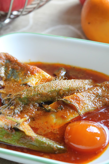 Masak Asam Pedas Ikan Bawal Putih - Azie Kitchen