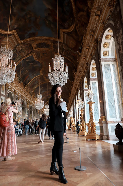 Alicia Mara Outfit at Palace of Versailles Paris