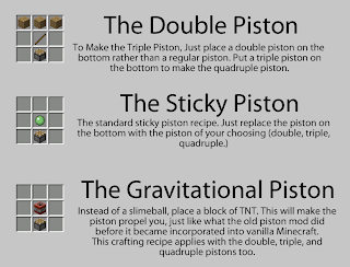 More Pistons 1.5.2 Mod Minecraft 1.5.2/1.6