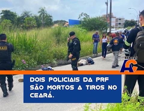 Dois policiais rodoviários mortos a tiros na BR-116, em Fortaleza