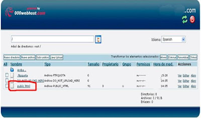  Nos muestra el Administrador de Archivos